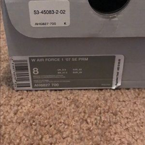 W Air Force 1 ‘07 SE PRM
